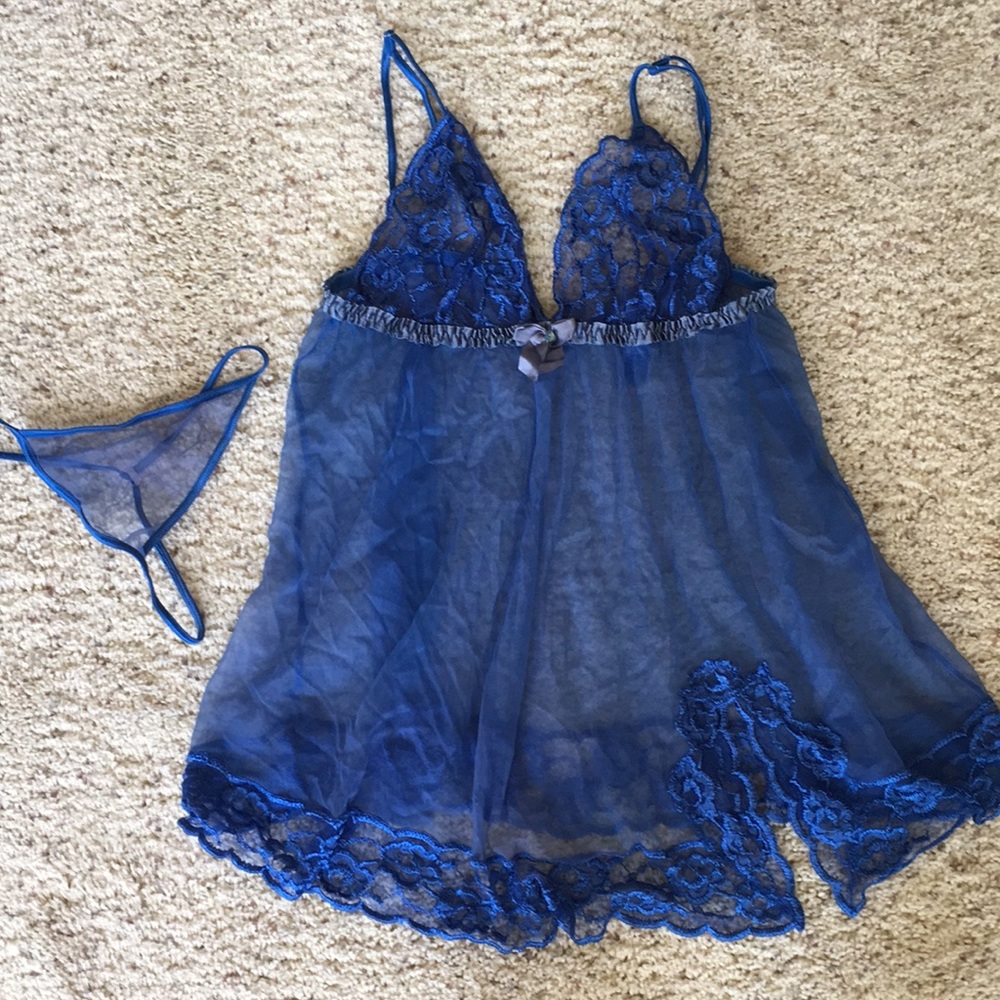 Baby doll lingerie set
